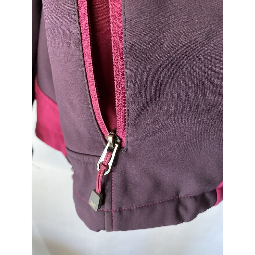 WMS Xersion Performancewear SZ XL Magenta/Pink Full Zip Soft Shell Hooded Jacket - Picture 6 of 12
